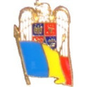 Insigna steag & stema Romania