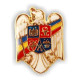 Insigna steag & stema Romania